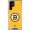 NHL Boston Bruins Solid Background Galaxy S24 Ultra Clear Case